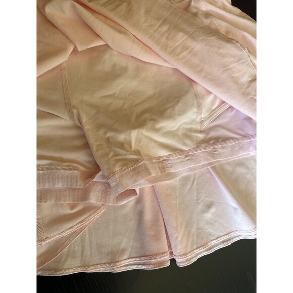 Lululemon Womens Pink Athletic Skort Size 14 High-Performance Polyester Blend - Picture 2 of 6